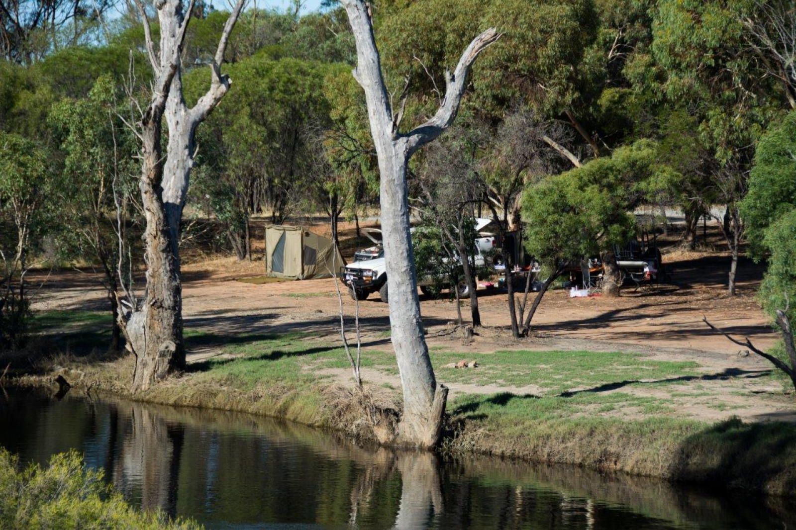 Pumphreys Bridge Campground Logo